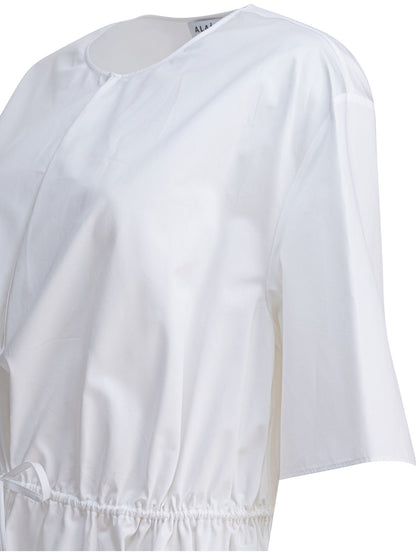 Cotton poplin dress Dresses