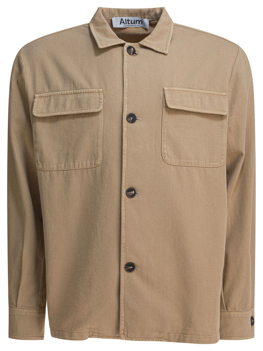 Cotton overshirt jacket Jackets and Coats