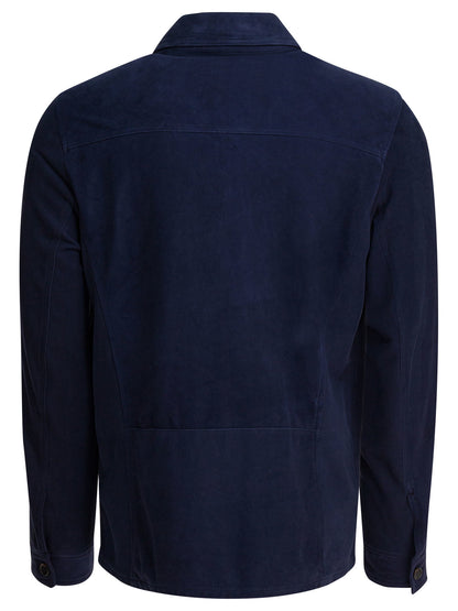 Suede overshirt jacket Jackets and Coats