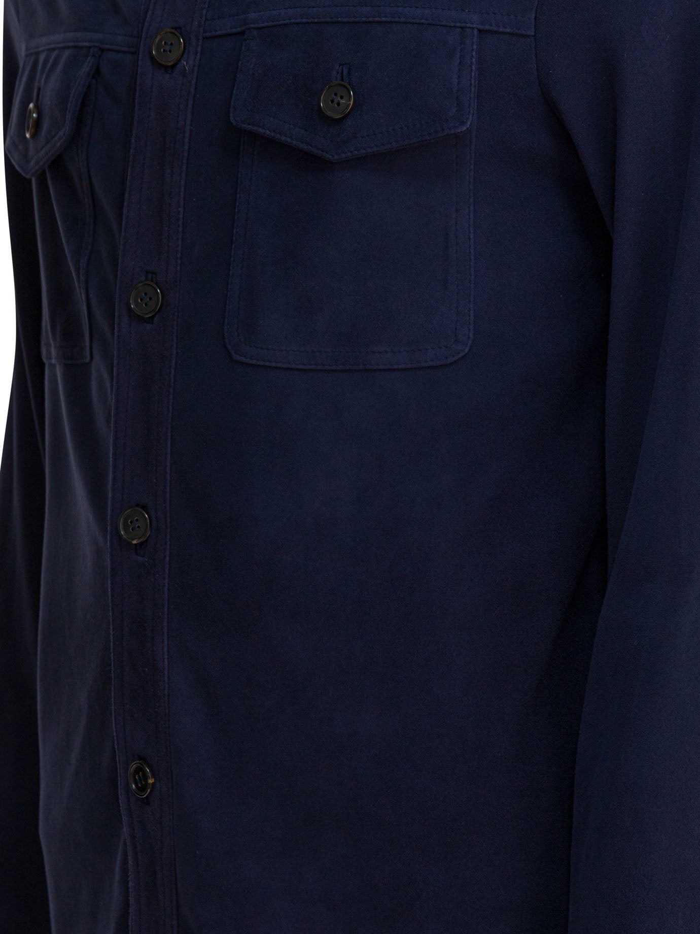 Suede overshirt jacket Jackets and Coats