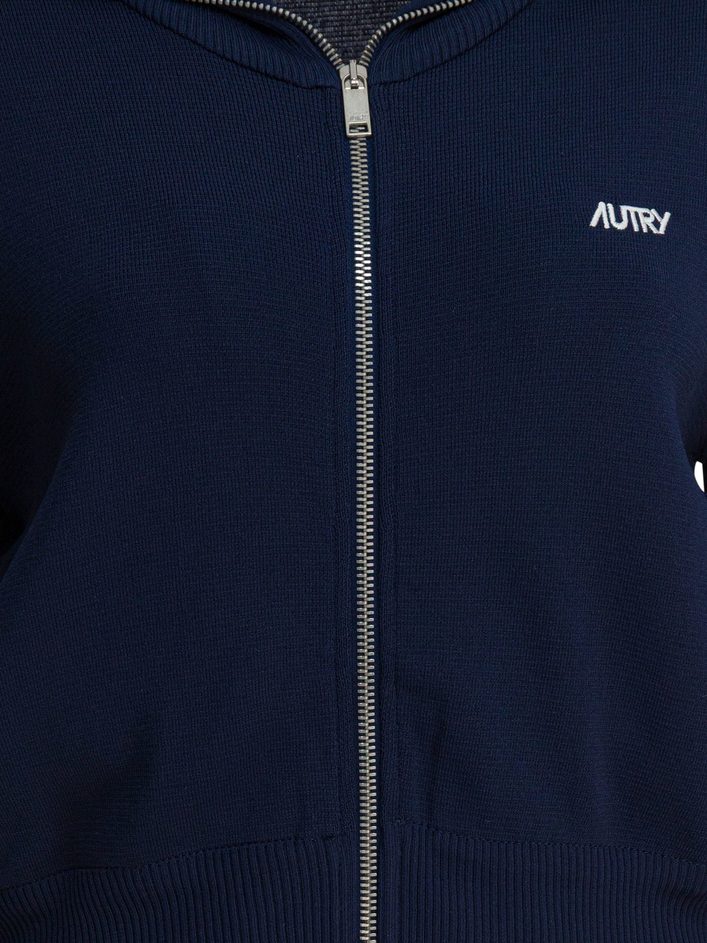 Viscose blend zippered sweatshirt Sweatshirts