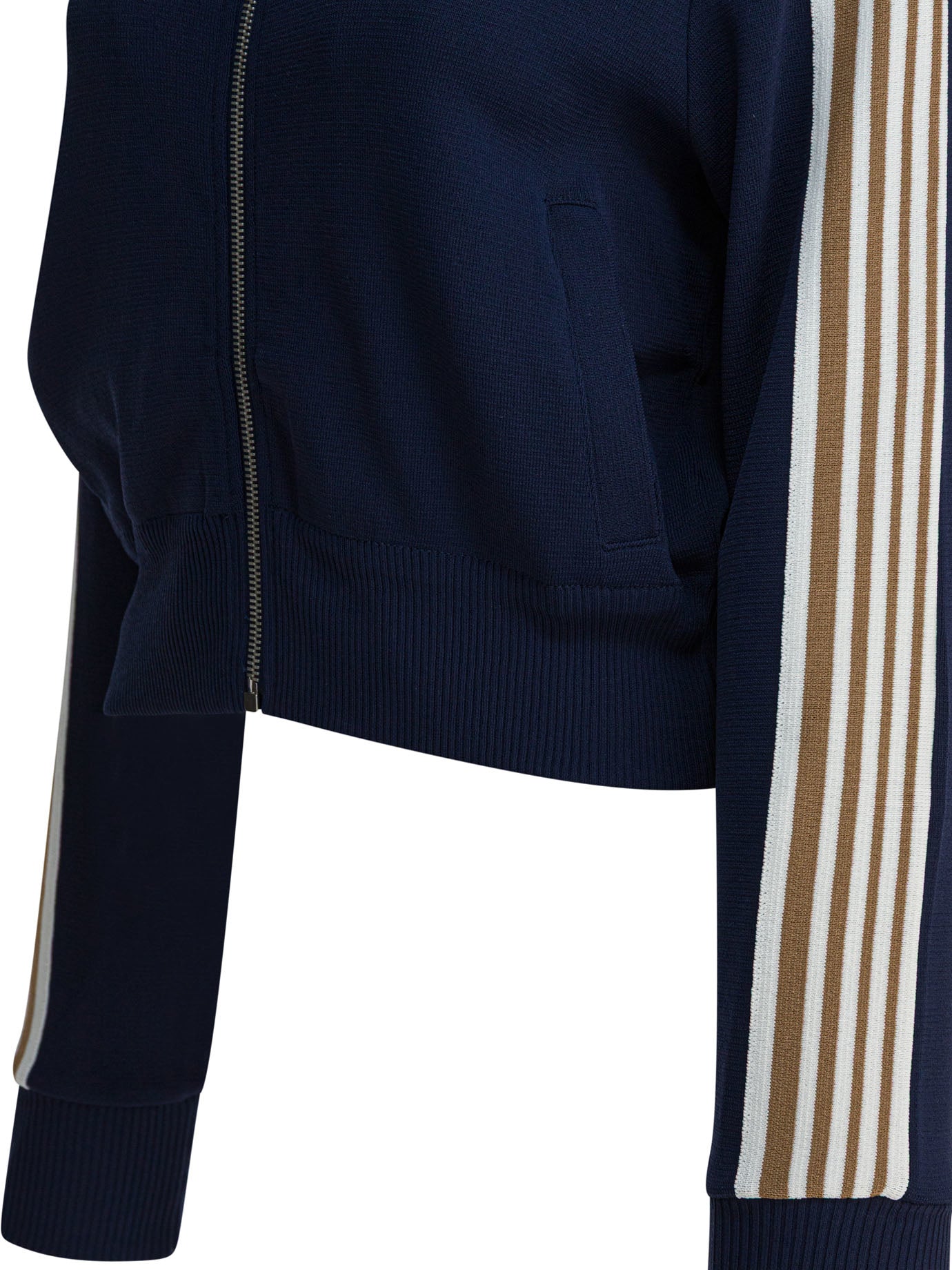 Viscose blend zippered sweatshirt Sweatshirts