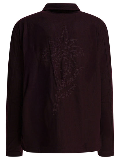 Wool blend overshirt jacket Jackets and Coats