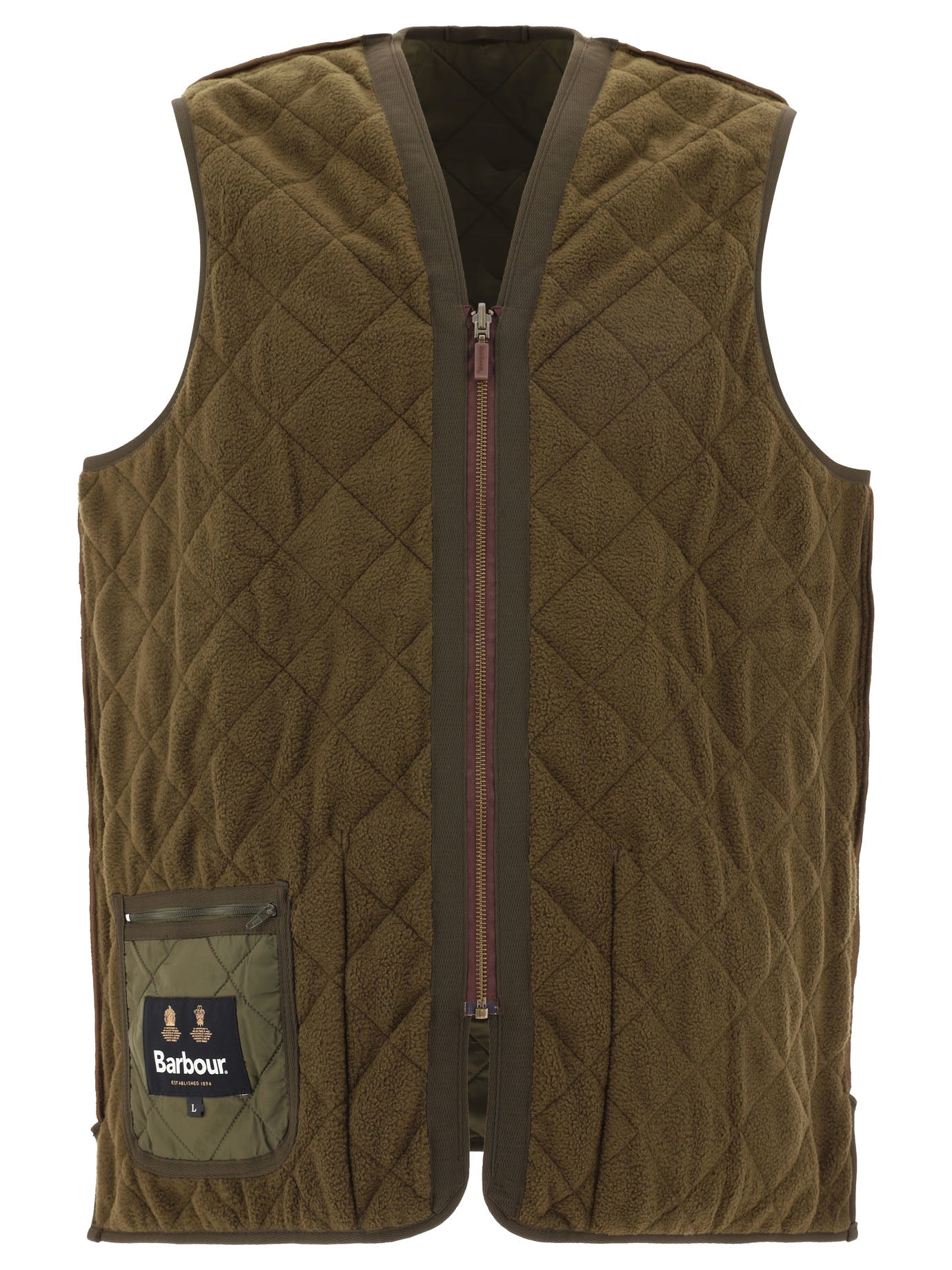 "Polarquilt" quilted vest Jackets and Coats
