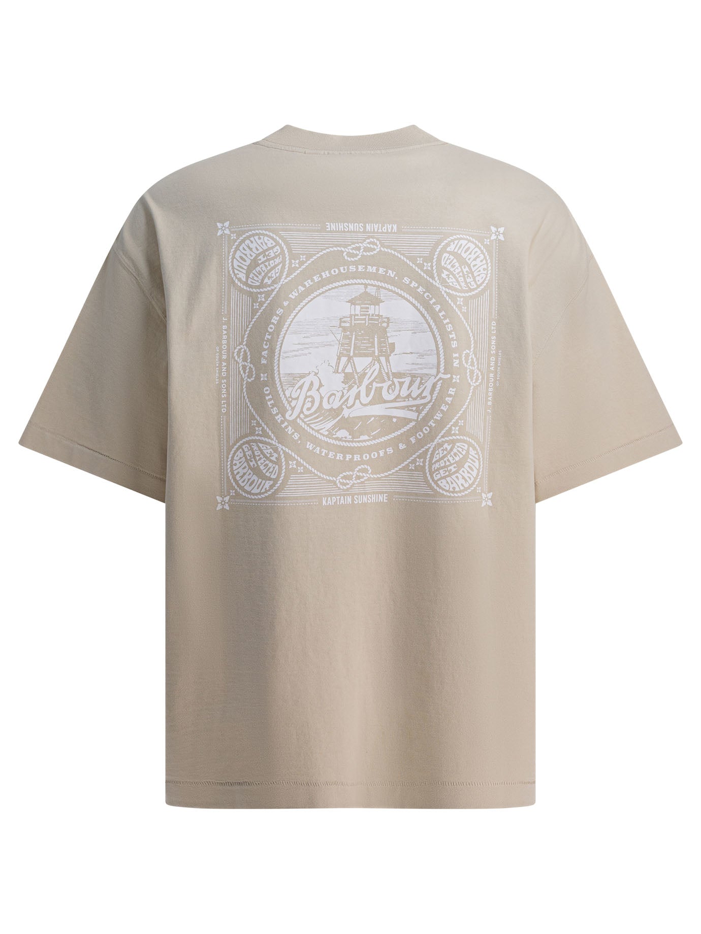 "Barbour x Kaptain Sunshine" T-shirt T-shirts