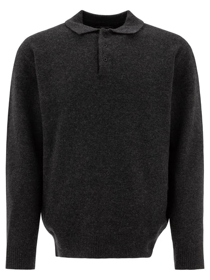 Wool polo sweater Knitwear