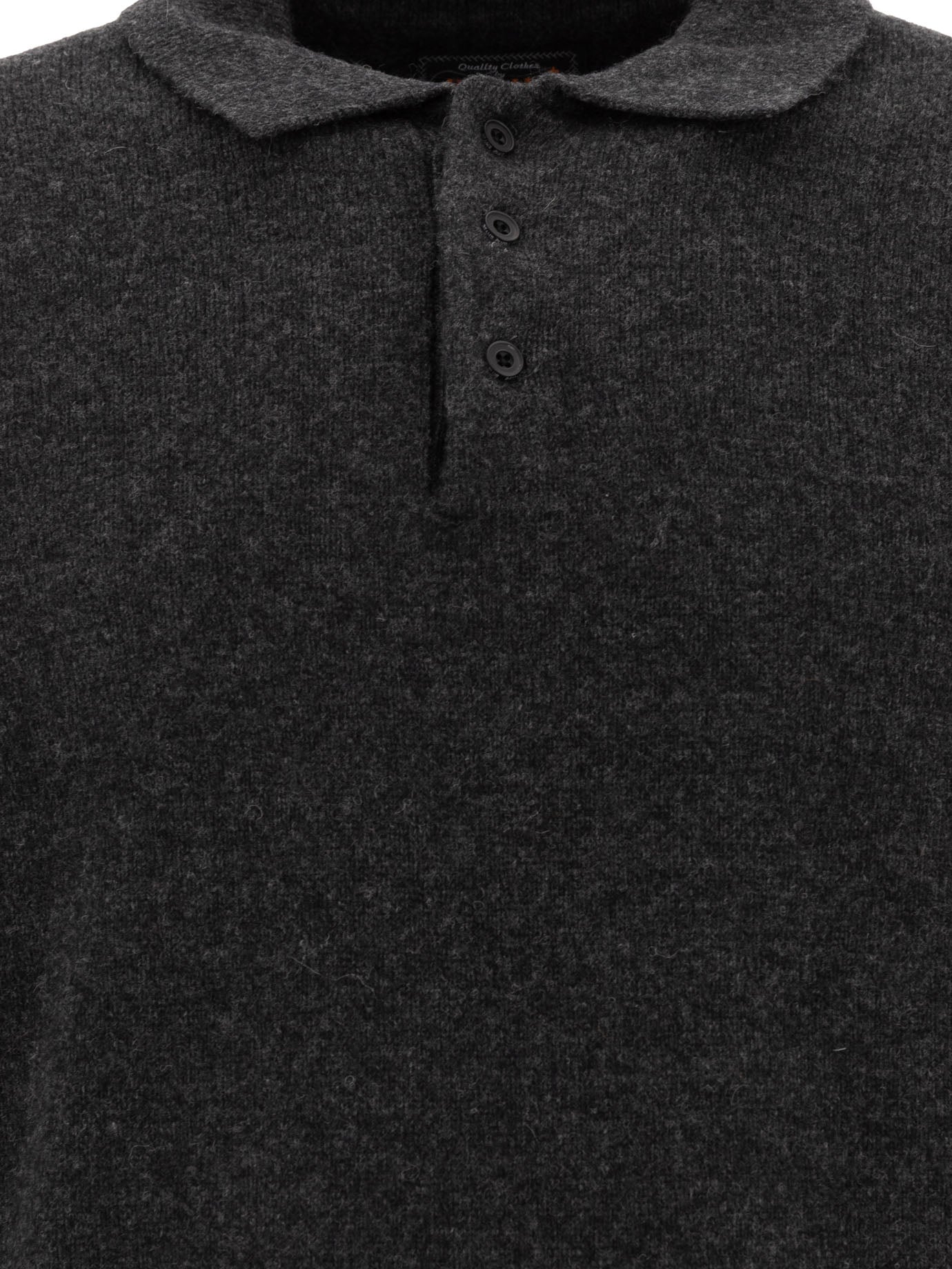 Wool polo sweater Knitwear