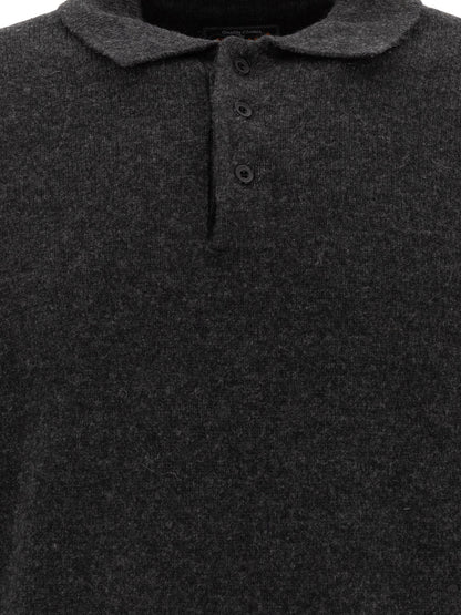 Wool polo sweater Knitwear