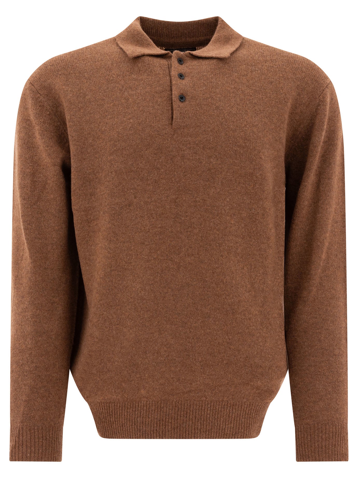 Wool polo sweater Knitwear
