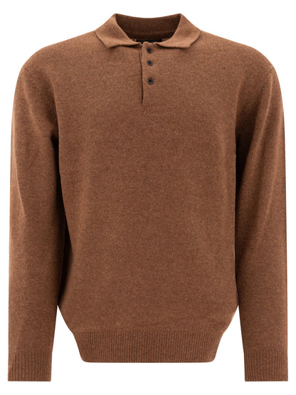 Wool polo sweater Knitwear
