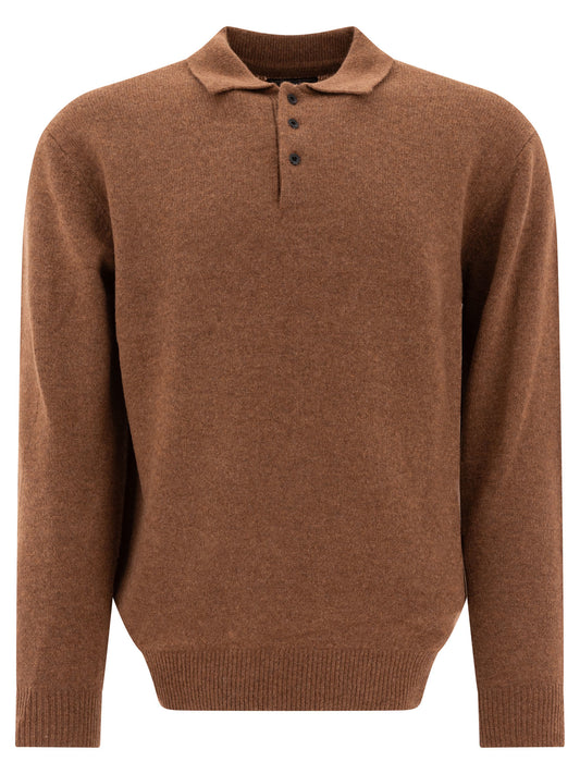 Wool polo sweater Knitwear