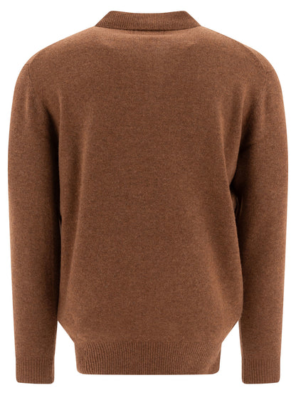 Wool polo sweater Knitwear