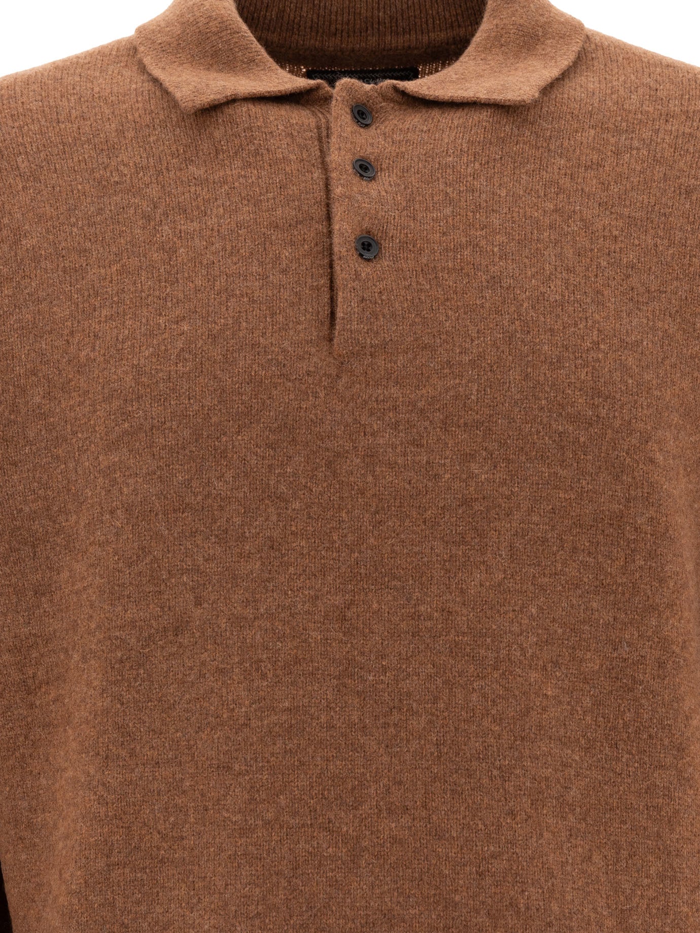 Wool polo sweater Knitwear