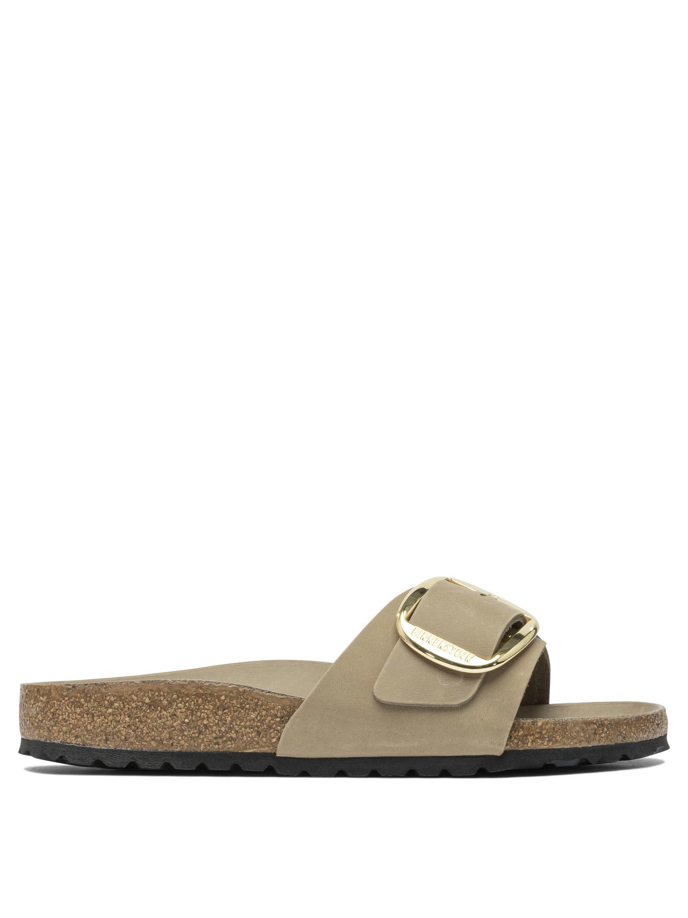 "Madrid Big Buckle" Slides Sandals
