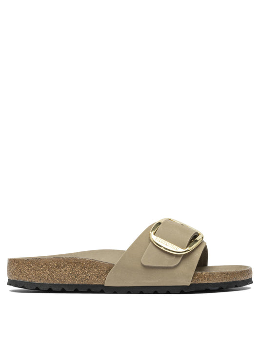 "Madrid Big Buckle" Slides Sandals