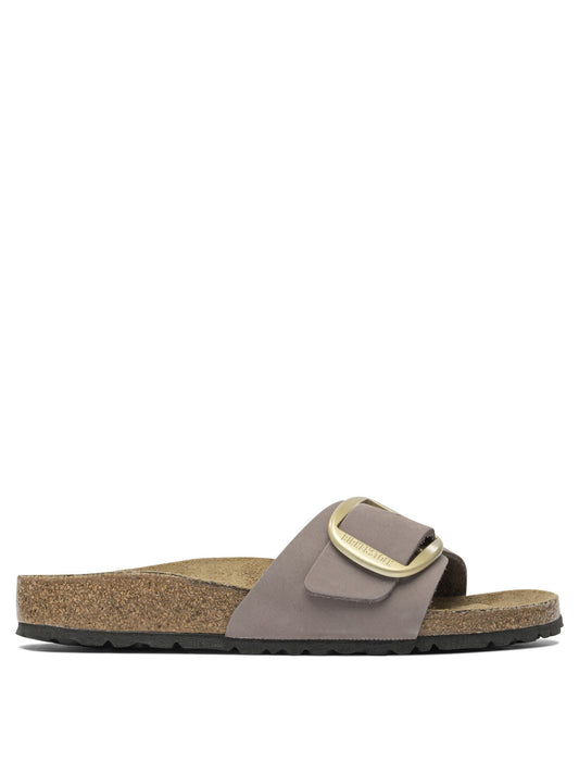 "Madrid Big Buckle" Slides Sandals