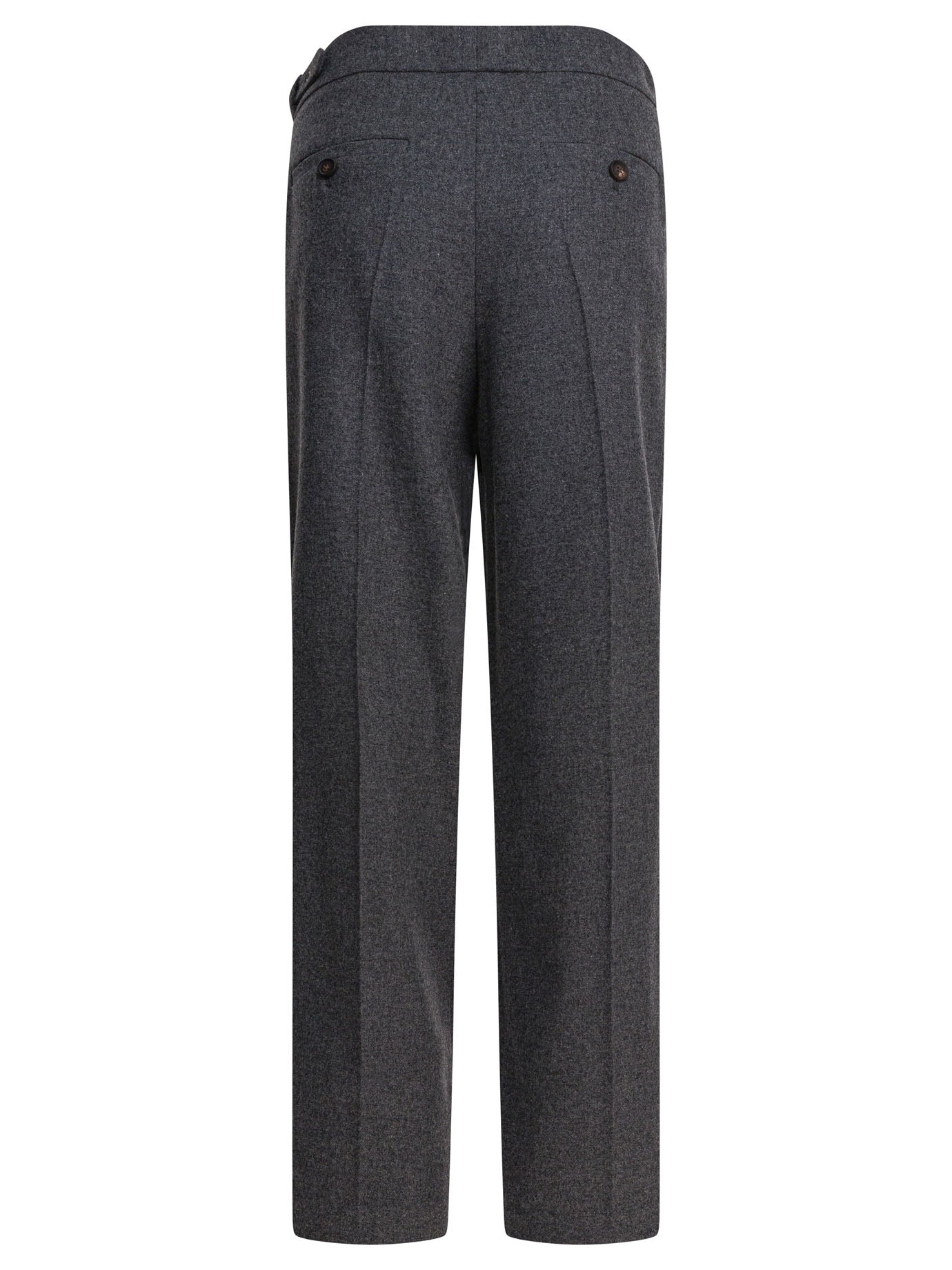 Wool pants with belt Trousers