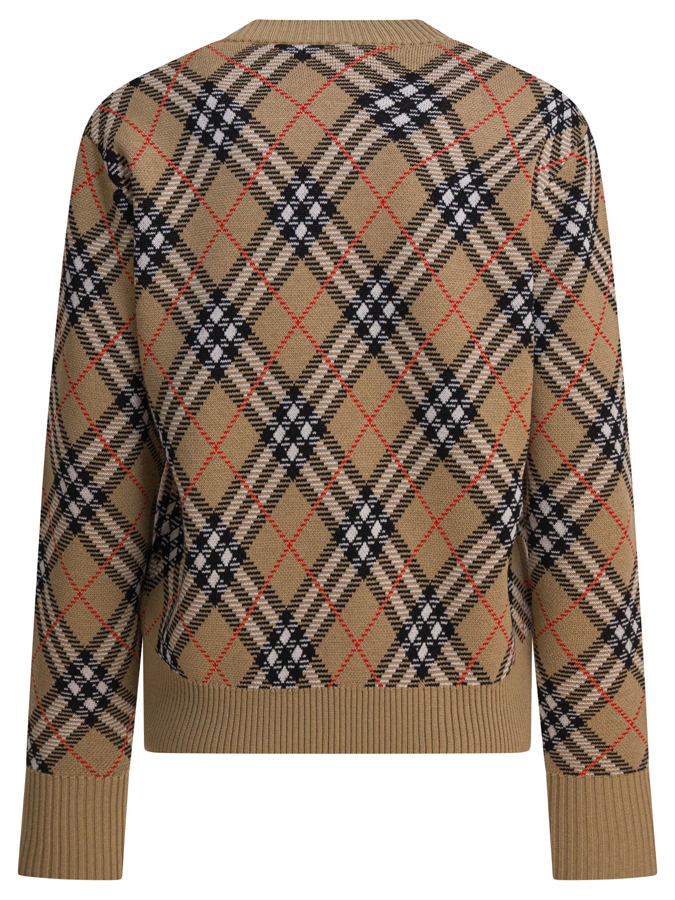 Wool blend crew neck sweater Knitwear