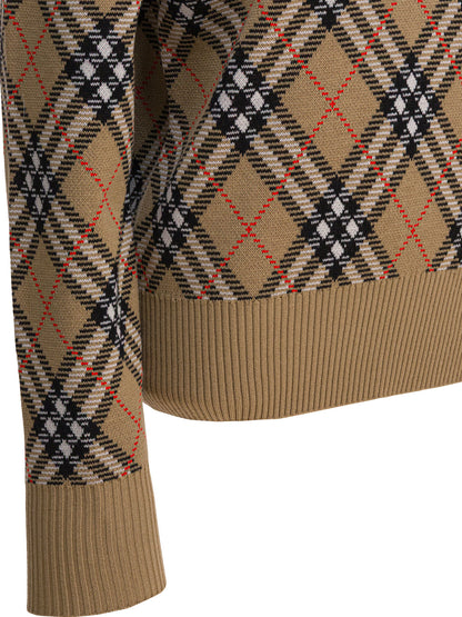 Wool blend crew neck sweater Knitwear