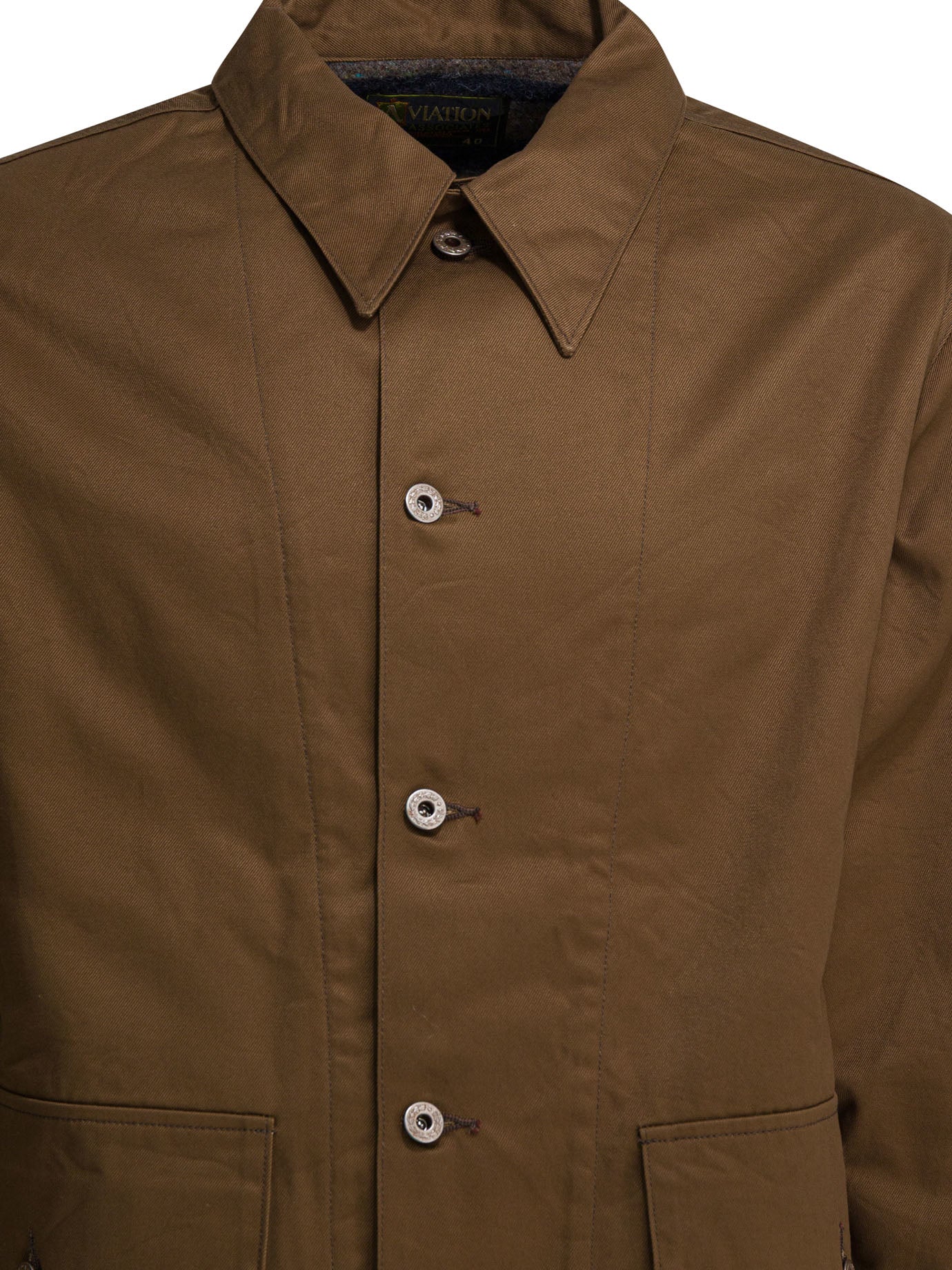"Aviation Associates" overshirt jacket Jackets and Coats