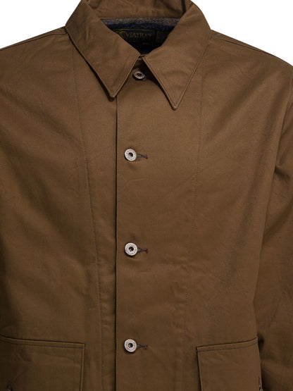 "Aviation Associates" overshirt jacket Jackets and Coats