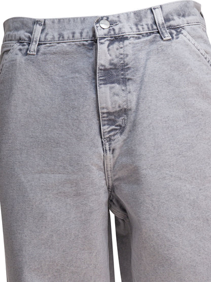 "Single Knee" Pants Trousers