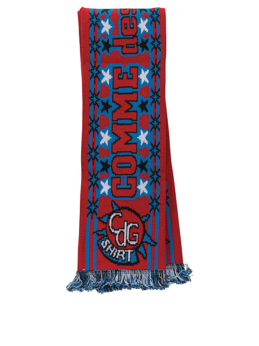 Knitted fringed scarf Sciarpe & Foulard