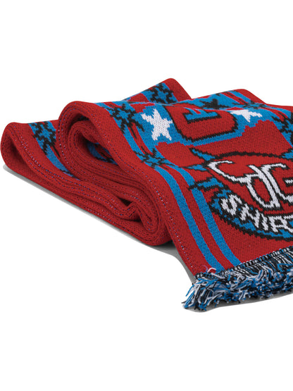 Knitted fringed scarf Sciarpe & Foulard