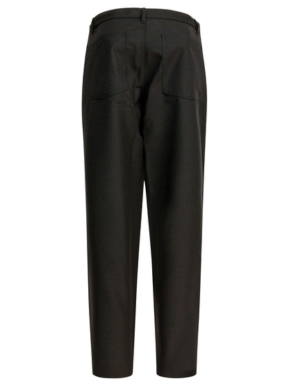 Wool blend pants Trousers