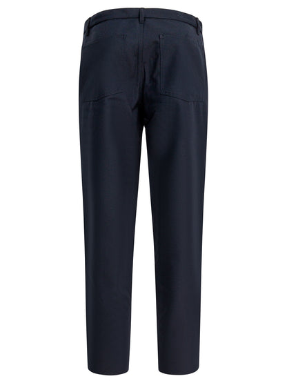 Wool blend pants Trousers