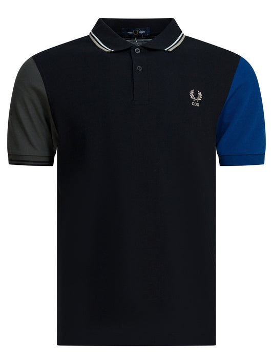 "Comme Des Garçons X Fred Perry" button-down polo shirt Polo shirts