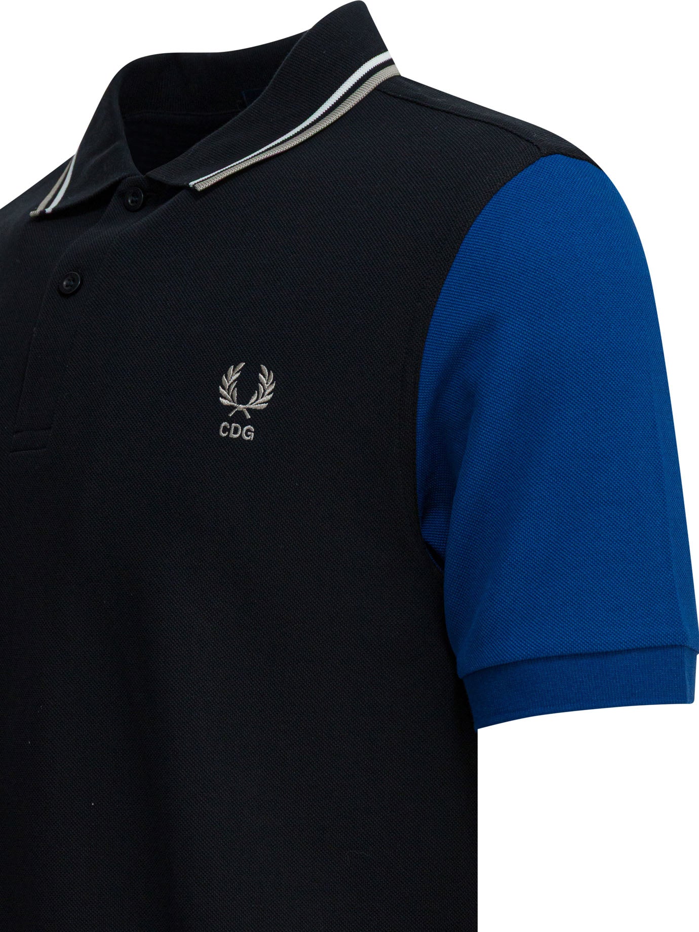 "Comme Des Garçons X Fred Perry" button-down polo shirt Polo shirts