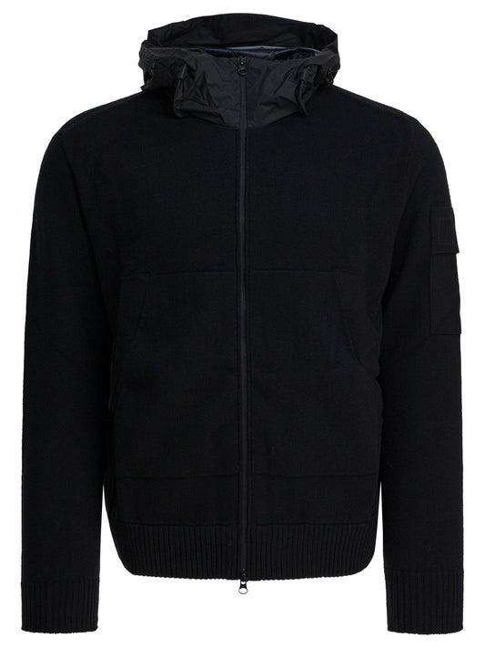 "Metropolis Series" zipped sweater Knitwear