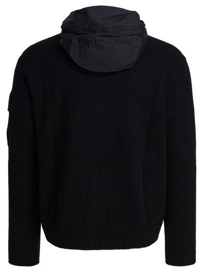 "Metropolis Series" zipped sweater Knitwear