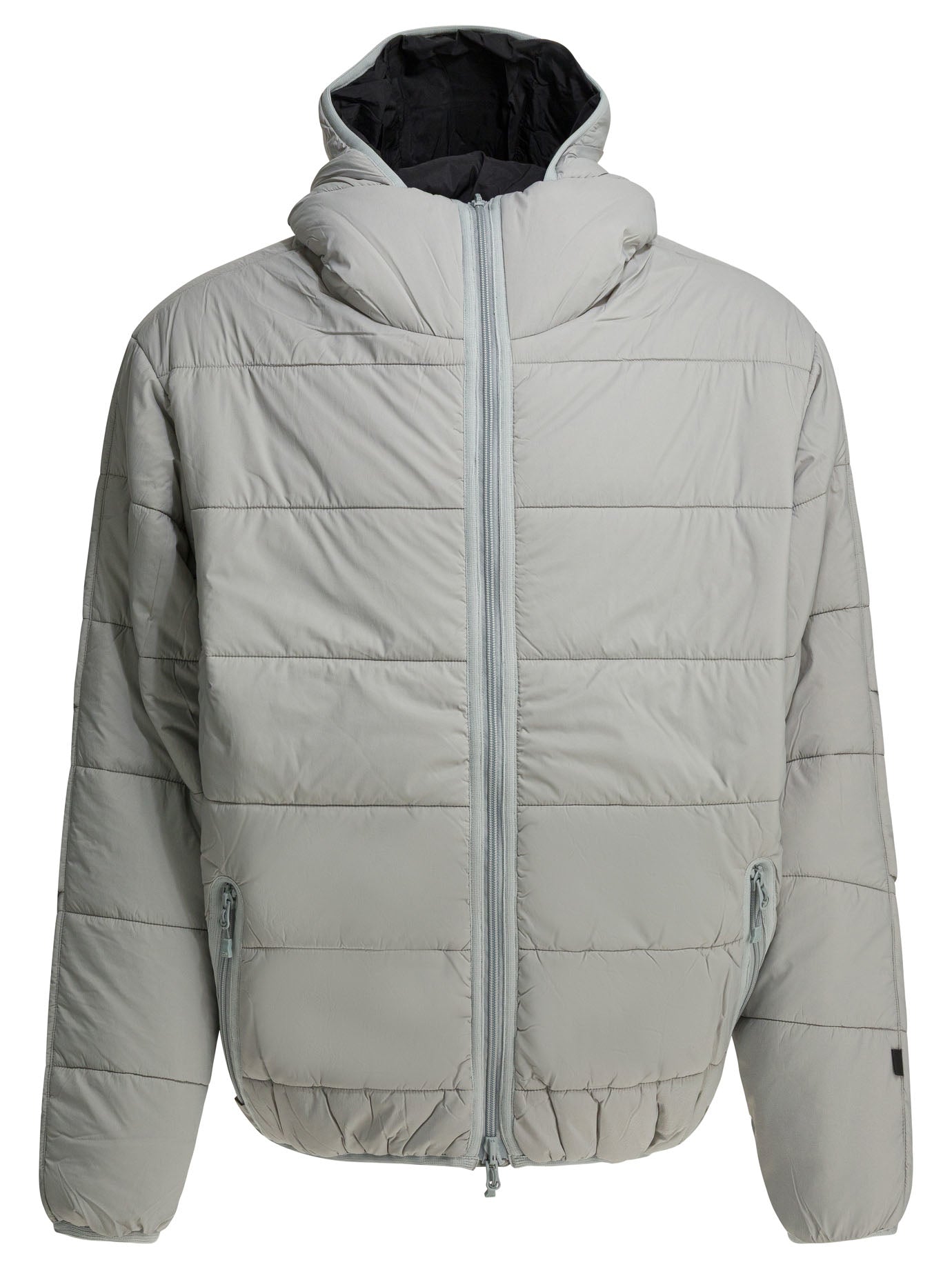 Reversible nylon short down jacket Jackets and Coats