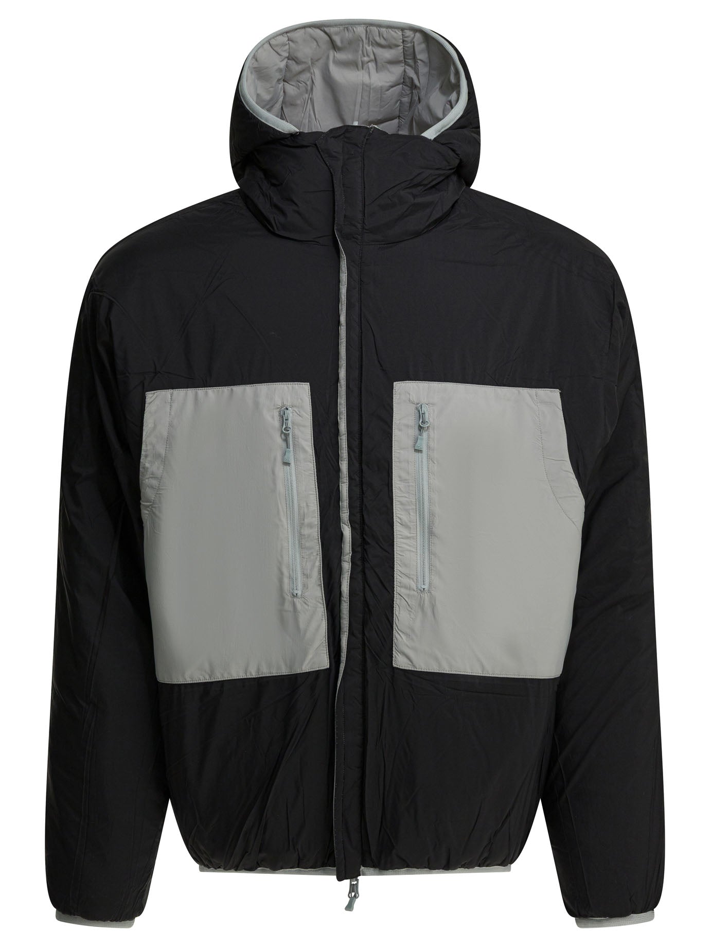 Reversible nylon short down jacket Jackets and Coats