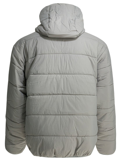 Reversible nylon short down jacket Jackets and Coats
