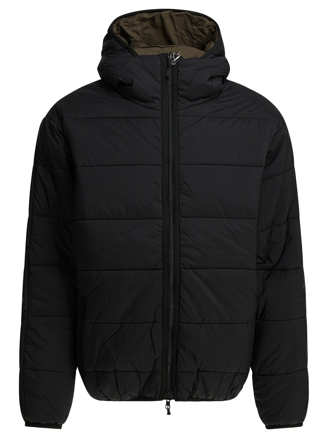 Reversible nylon short down jacket Jackets and Coats