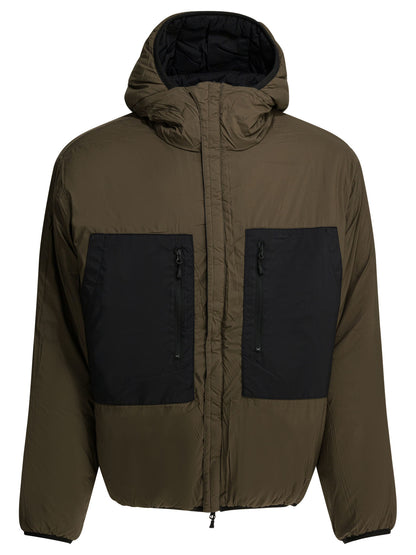 Reversible nylon short down jacket Jackets and Coats