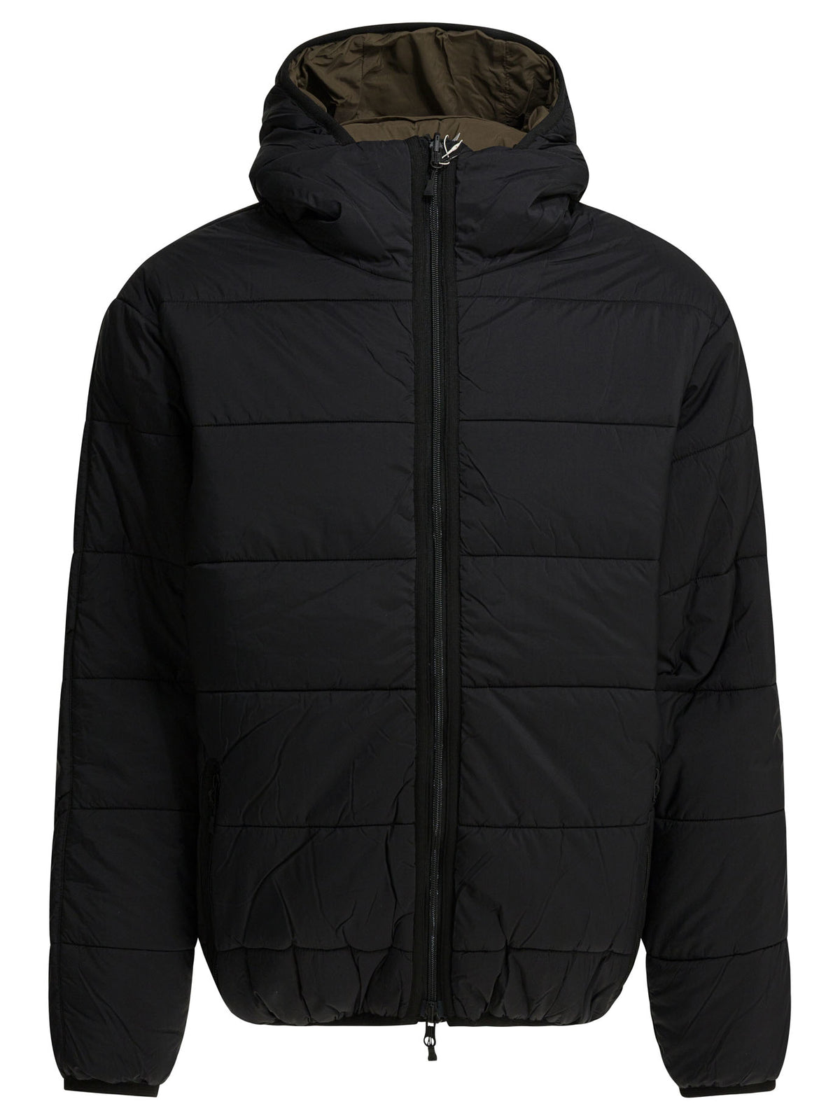 Reversible nylon short down jacket Jackets and Coats