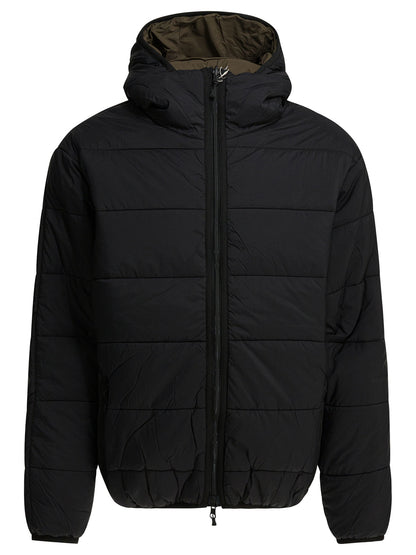Reversible nylon short down jacket Jackets and Coats