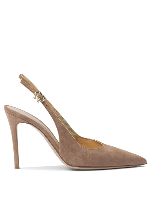 "Yves" Slingback 100 mm Sandals