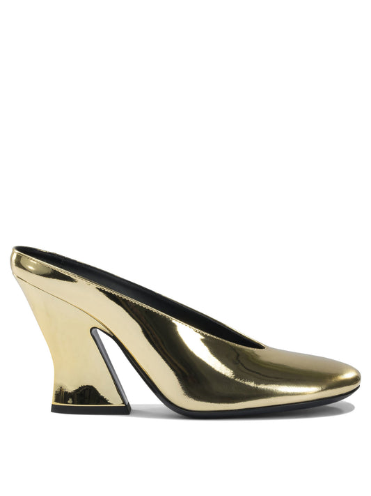 "Sculpted" 95 mm heeled mule Heeled shoes