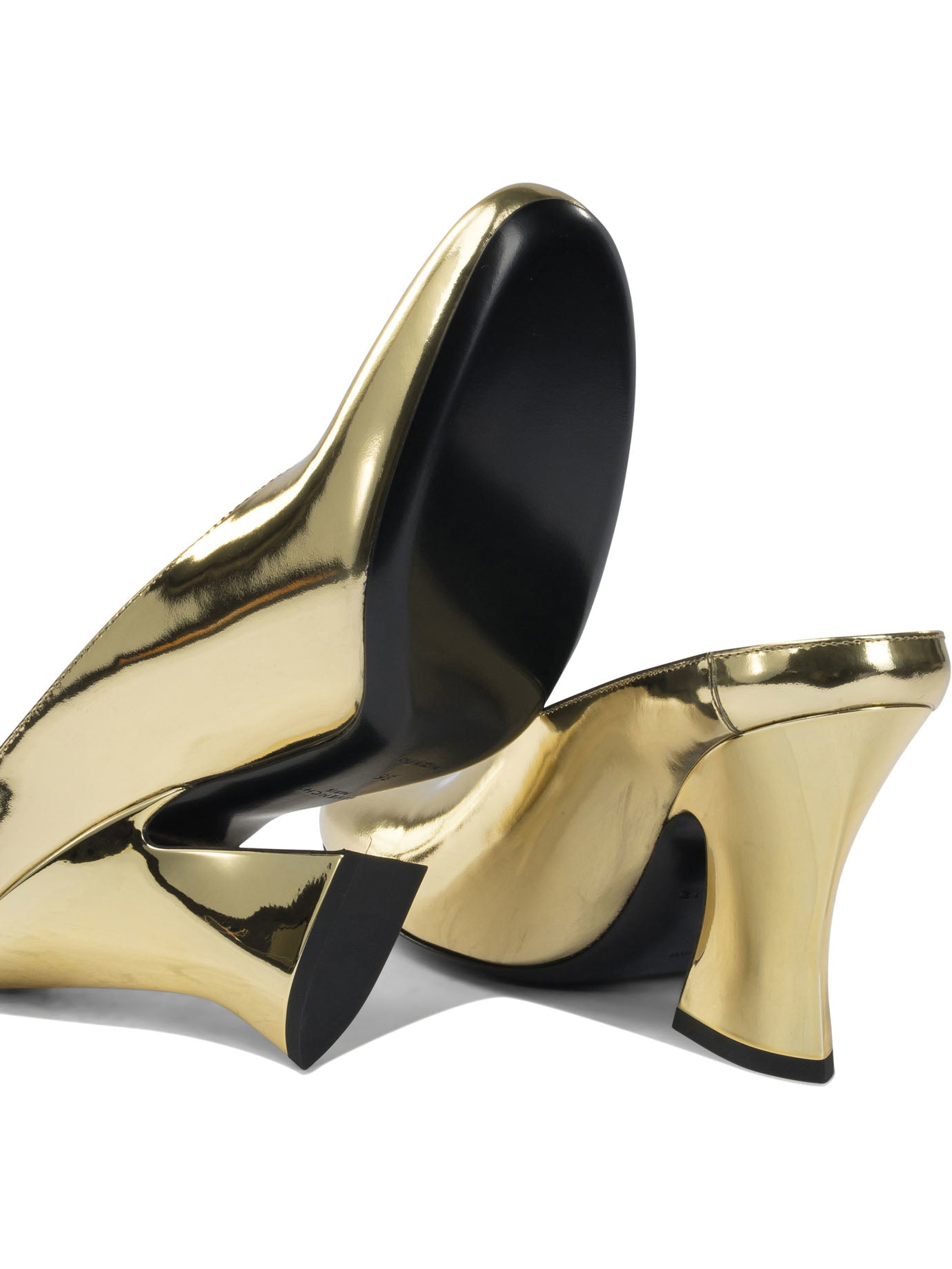 "Sculpted" 95 mm heeled mule Heeled shoes