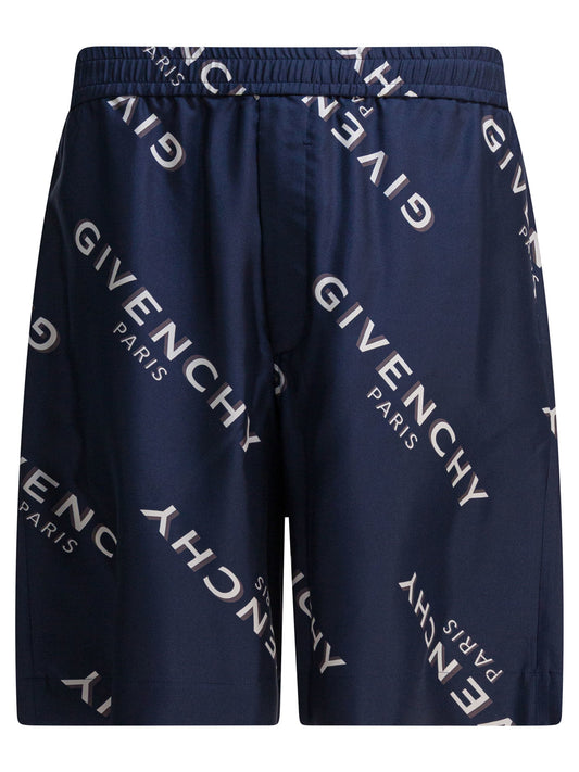"Givenchy Shadow" Shorts Shorts