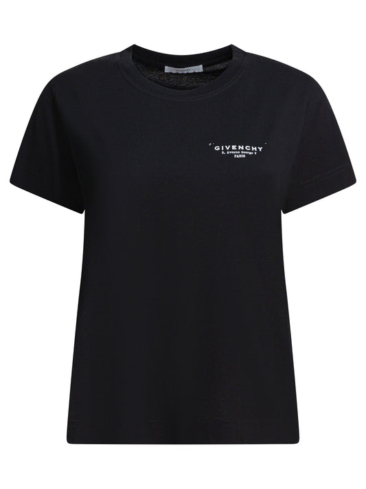 T-shirt with GIVENCHY print T-shirts