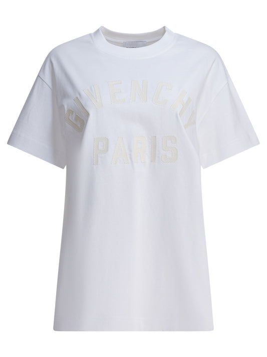 T-shirt with GIVENCHY Paris logo T-shirts