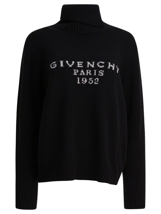 Givenchy Paris 1952" turtleneck sweater Knitwear