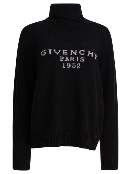 Givenchy Paris 1952" turtleneck sweater Knitwear