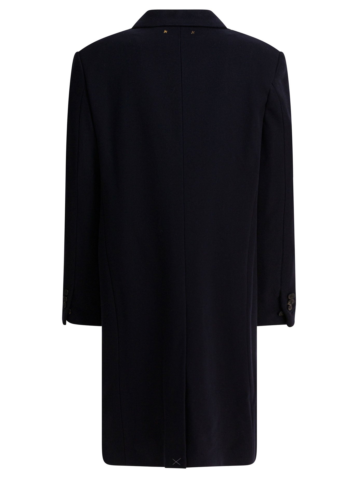 Single-breasted wool coat Jackets and Coats